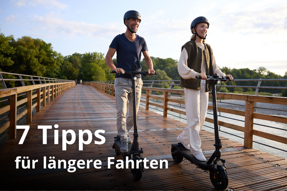 E‑Scooter Reichweite erhöhen