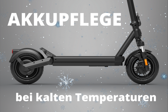 Akkupflege bei kalten Temperaturen
