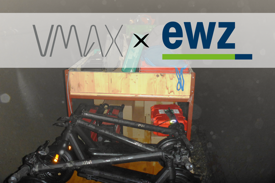 Wie ewz mit VMAX E-Scootern seine Stollenarbeiten effizienter macht